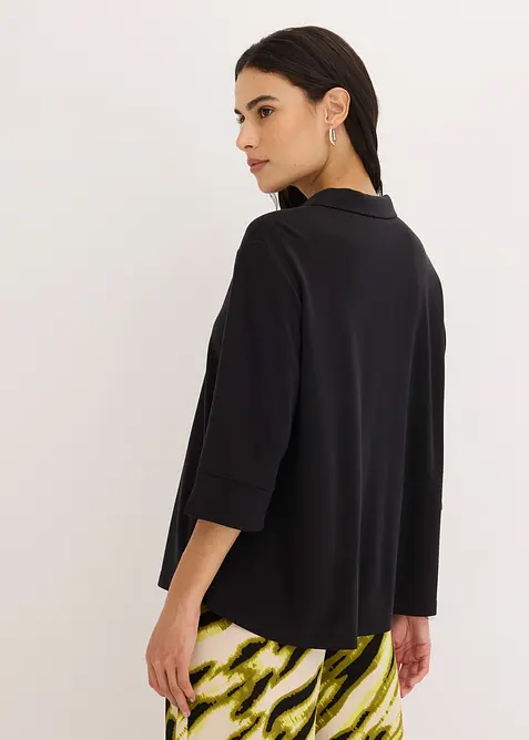 Tunikatopp i följsam viskospiké, bonprix