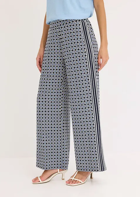 Sm&aring;m&ouml;nstrad jerseybyxa, bonprix