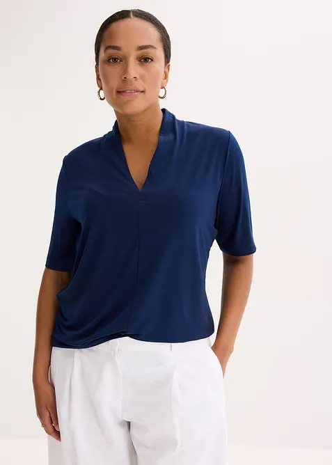 Topp med uppstående krage, bonprix