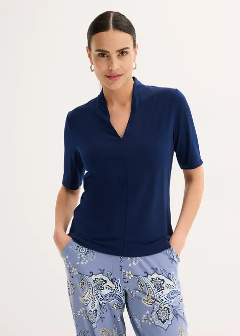 Topp med uppstående krage, bonprix