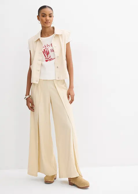 T-shirt i ren ekologisk bomull, bonprix