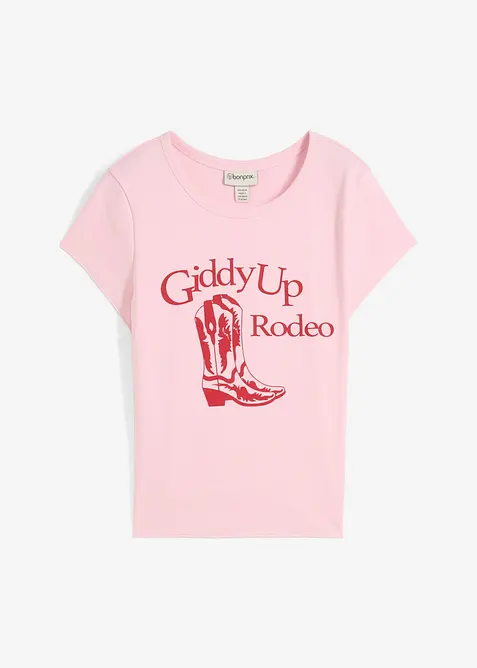 T-shirt i ren ekologisk bomull, bonprix