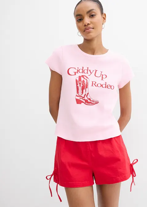 T-shirt i ren ekologisk bomull, bonprix