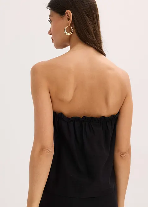 Bluslinne med linneandel, bonprix