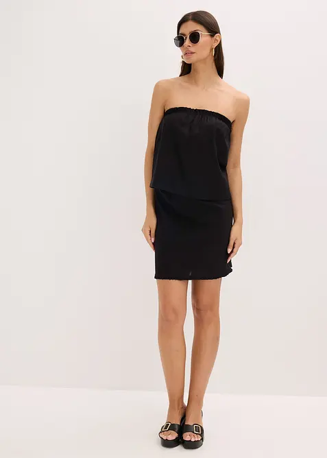 Bluslinne med linneandel, bonprix