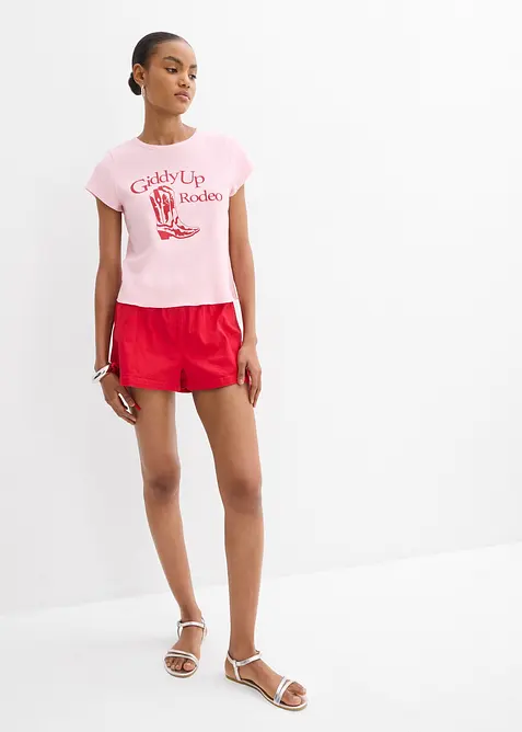 T-shirt i ren ekologisk bomull, bonprix