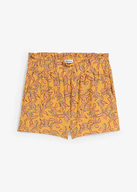 Shorts i bomull och viskos, bonprix