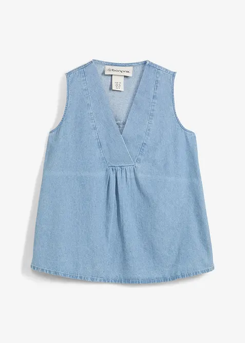 Bluslinne i denim, bonprix