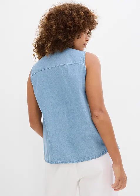 Bluslinne i denim, bonprix