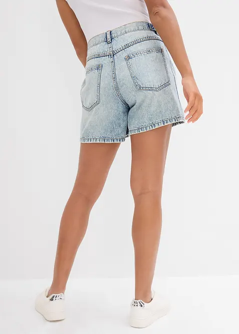 Jeansshorts Mid Waist, Low Stretch, bonprix