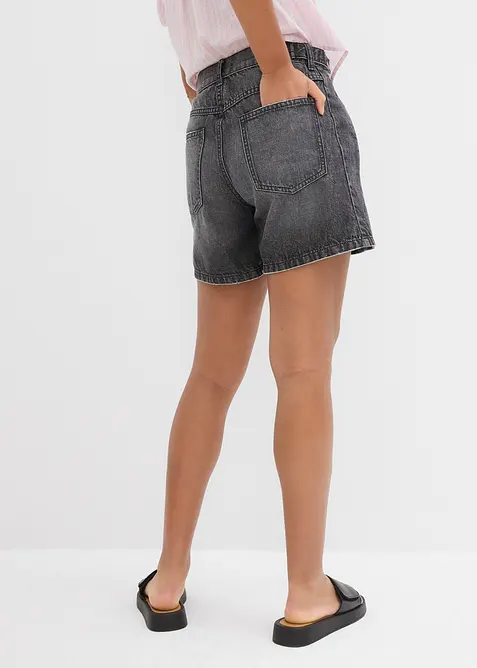 Jeansshorts Mid Waist, Low Stretch, bonprix