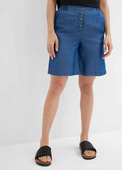 Dra på-shorts i Tencel, bonprix