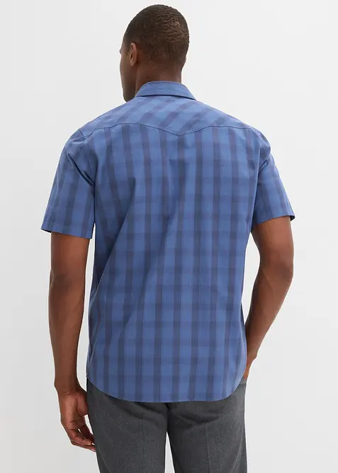 Kort&auml;rmad skjorta av ren bomull, bonprix