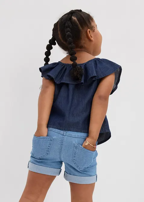 Blustopp av bomull med mjukt fall, bonprix