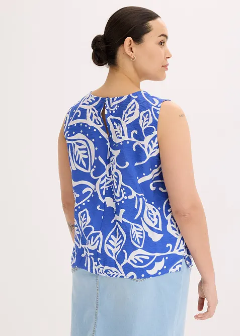 Mönstrat bluslinne, bonprix