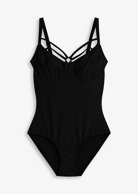 Minimizer-baddräkt med bygel och lätt formande effekt, bonprix