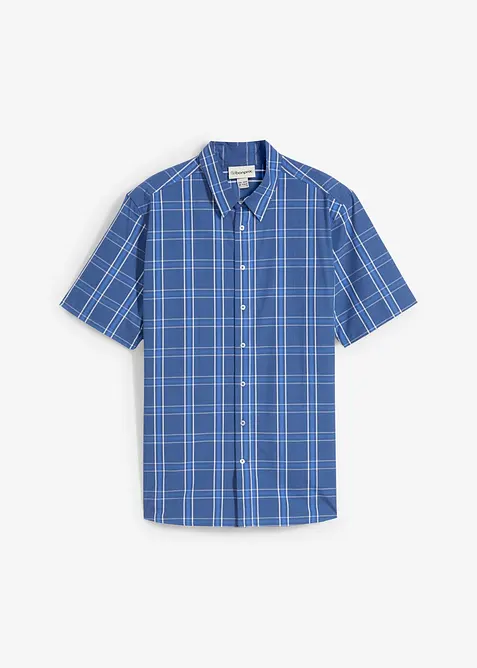 Kortärmad skjorta i ren bomull, bonprix