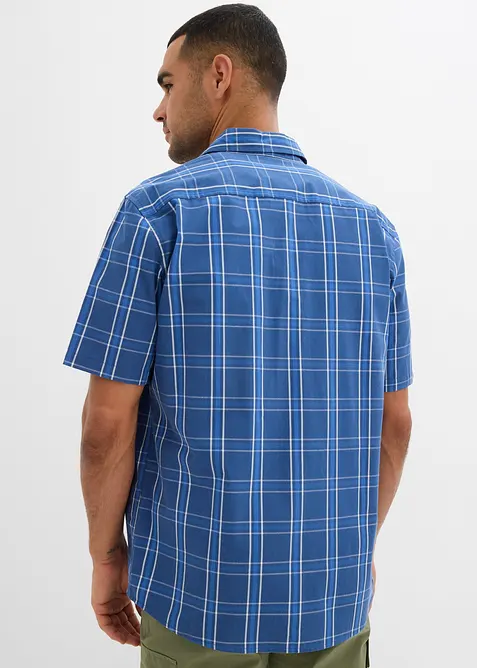 Kortärmad skjorta i ren bomull, bonprix