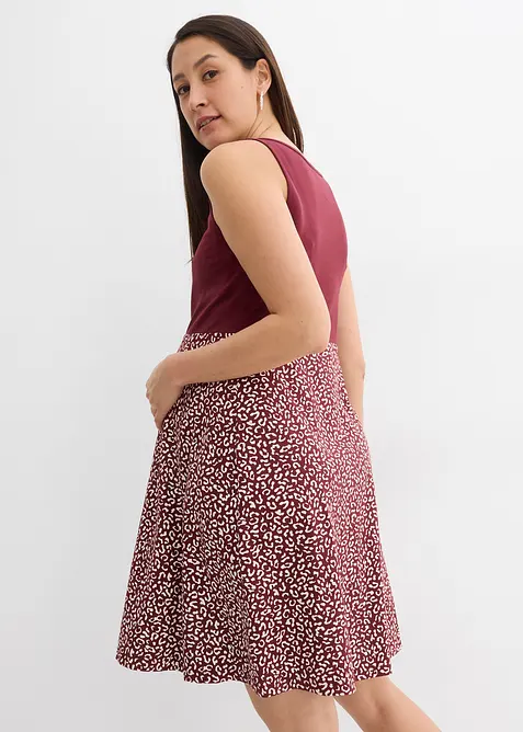 Mamma-/amningsklänning i ekologisk bomull, bonprix