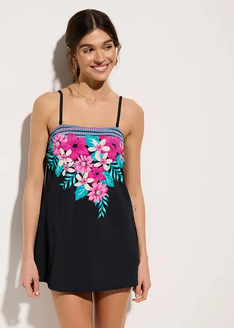 Baddräktsklänning med medelhög formande effekt, bonprix