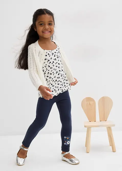 Linne för barn (2-pack) i ren ekologisk bomull, bonprix