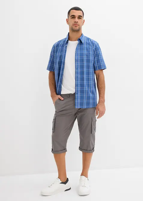 Långa shorts med resårmidja, Regular Fit, bonprix