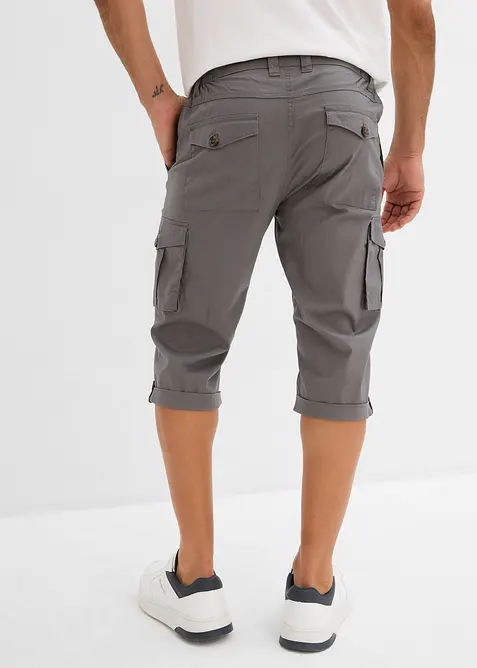 Långa shorts med resårmidja, Regular Fit, bonprix