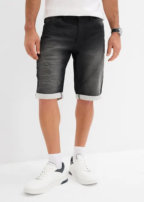 Shorts i sweatdenim, Relaxed Fit, bonprix