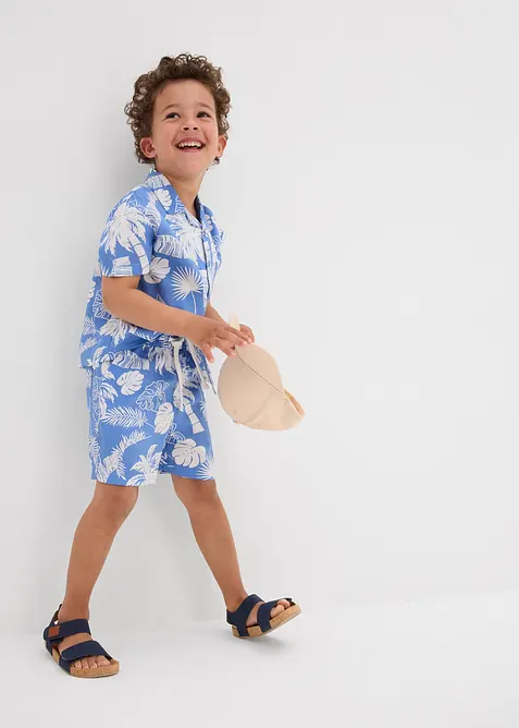 Kortärmad skjorta av mjuk viskos, bonprix