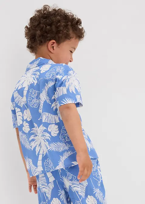 Kortärmad skjorta av mjuk viskos, bonprix