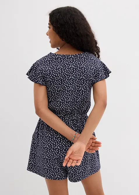 Jerseyjumpsuit i elastisk bomullsmix, bonprix