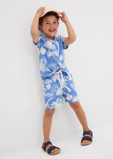 Dra på-shorts i mjuk viskos för barn, bonprix