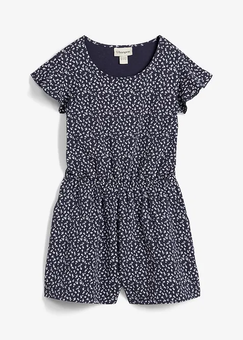 Jerseyjumpsuit i elastisk bomullsmix, bonprix