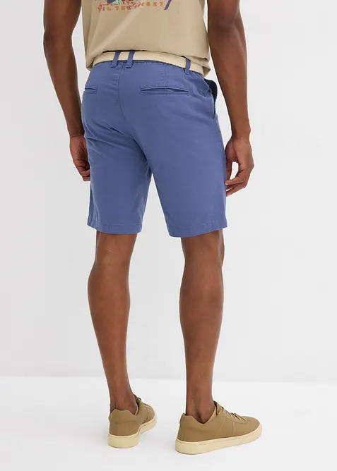 Stretchiga bermudas med sk&auml;rp, Regular Fit, bonprix