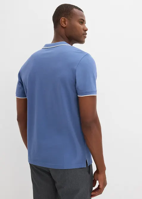 Pikétröja i ren bomull, bonprix