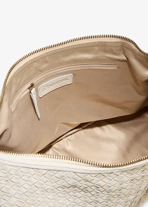 Shoppingväska i skinnimitation, bonprix