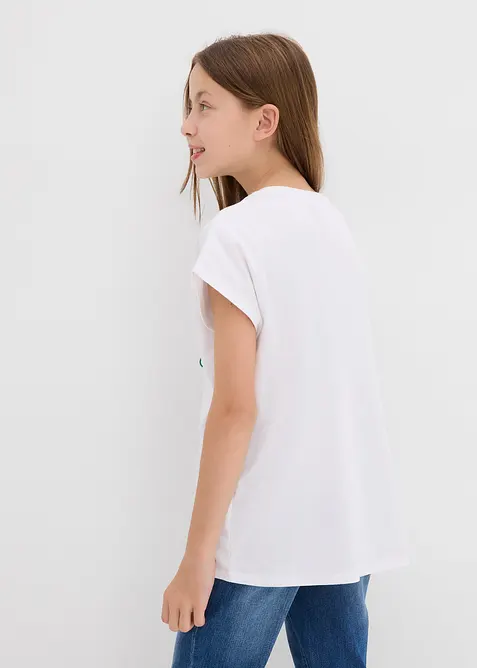 Topp med smiley-motiv, av ren bomull, SmileyWorld