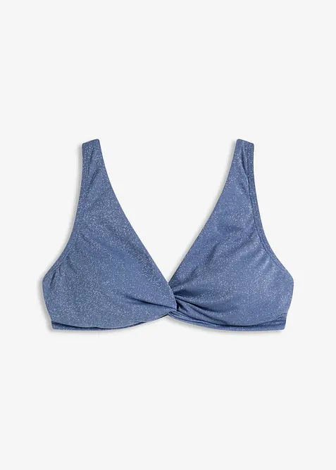 Glittrande bikiniöverdel, bonprix