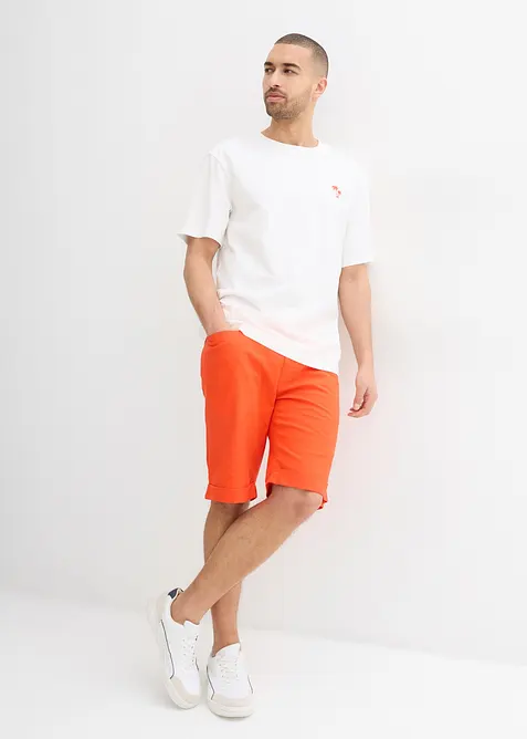 T-shirt med trendigt tryck på ryggen, Loose Fit, bonprix