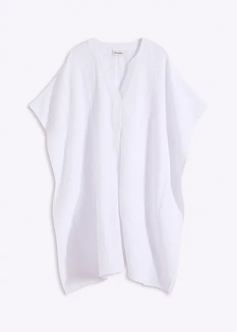 Strandtunika i muslin, bonprix