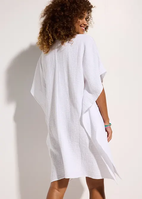 Strandtunika i muslin, bonprix