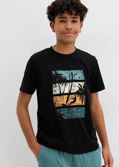 T-shirt av ekologisk bomull, bonprix