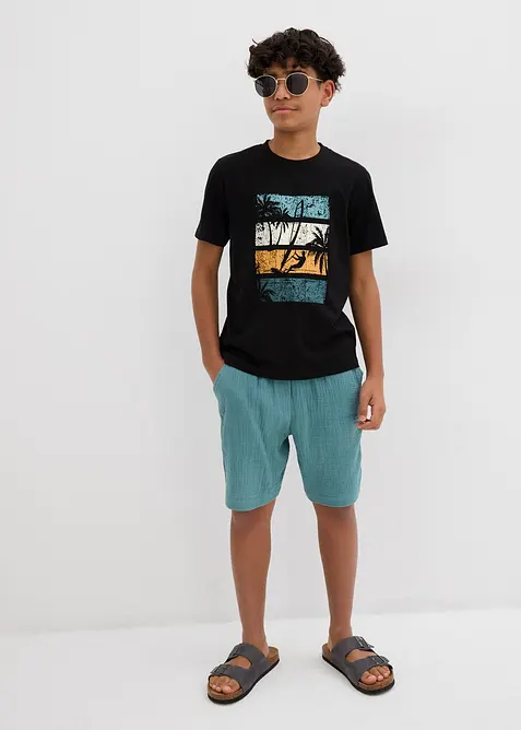 T-shirt av ekologisk bomull, bonprix