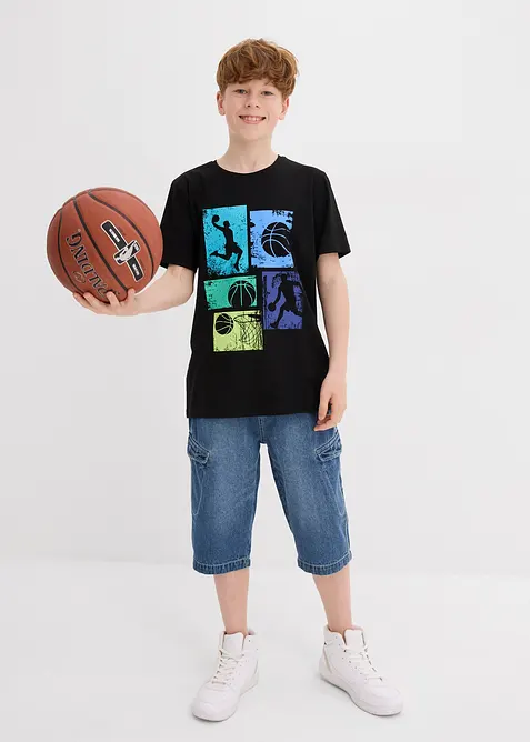 T-shirt i ekologisk bomull f&ouml;r barn, bonprix