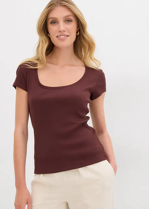 Topp i ekologisk bomull, bonprix