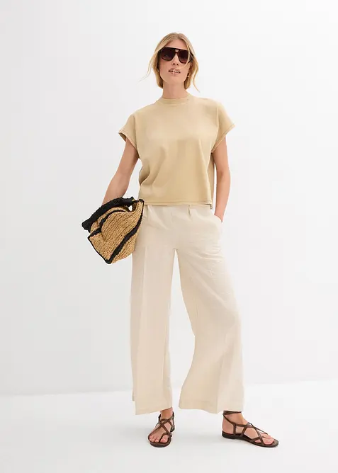 T-shirt i ren ekologisk bomull, bonprix