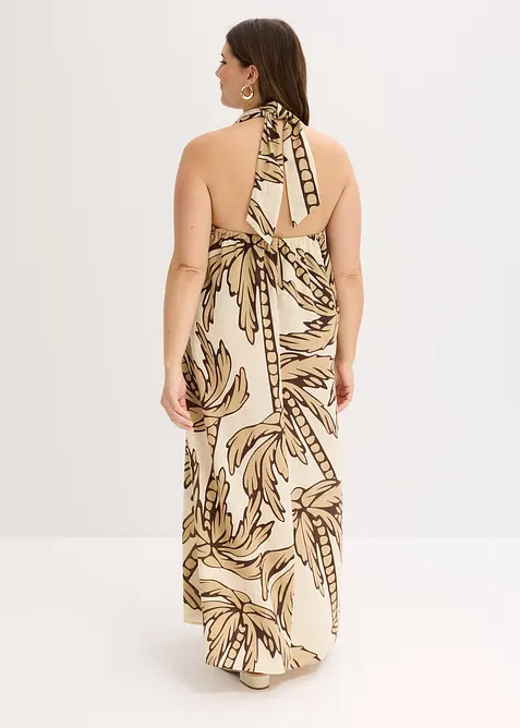 A-linjeformad halterneckkl&auml;nning, bonprix