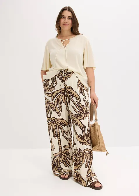 Marlenebyxa i f&ouml;ljsam viskos, bonprix