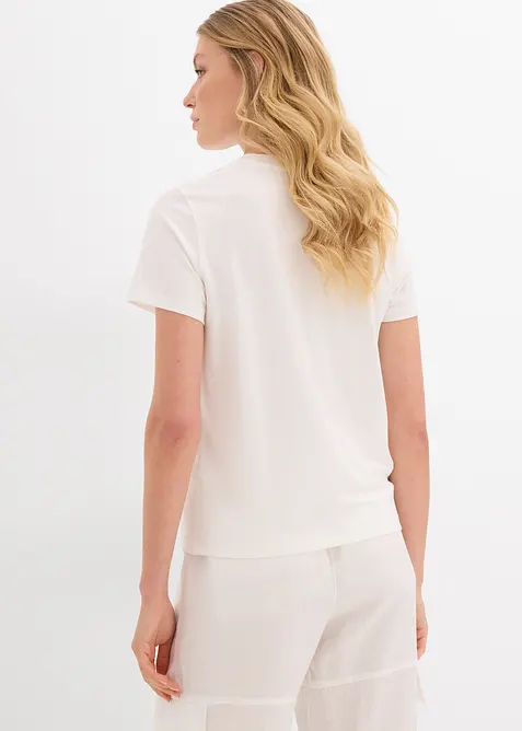 T-shirt med tryckt motiv, bonprix