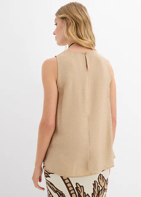 Bluslinne i följsam viskosmix, bonprix